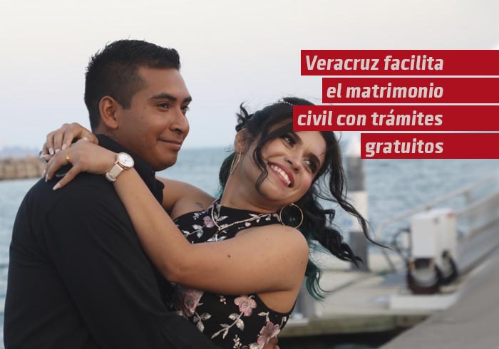 Veracruz facilita el matrimonio civil con trámites gratuitos