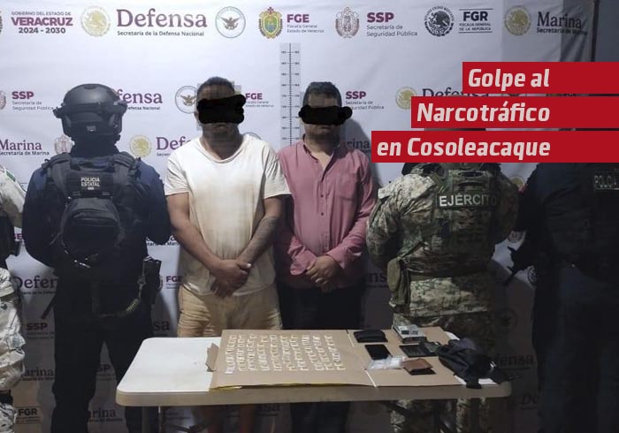 Golpe al Narcotráfico en Cosoleacaque