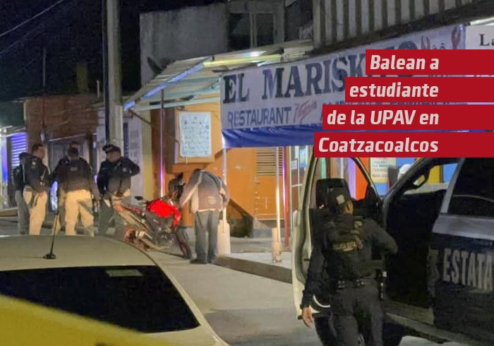 Balean a estudiante de la UPAV en Coatzacoalcos