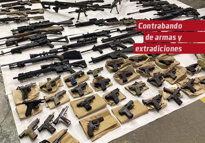 Contrabando de armas y extradiciones