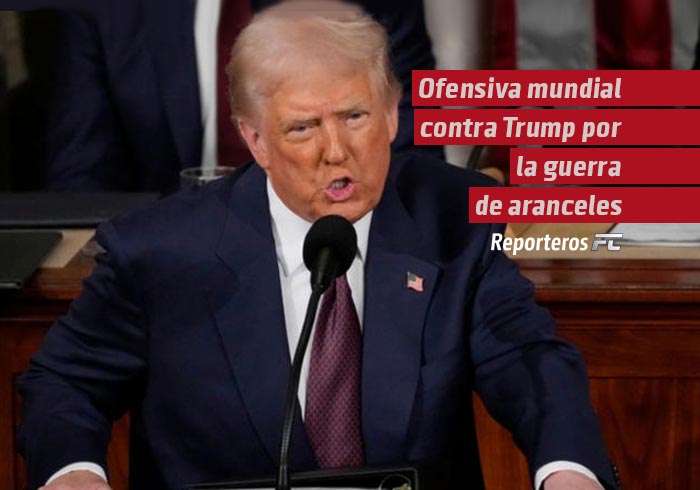 Ofensiva mundial contra Donald Trump por la guerra de aranceles