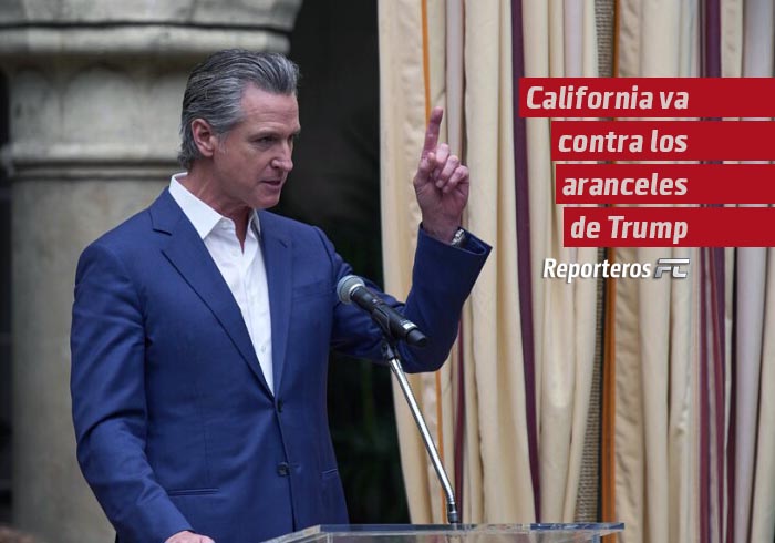 California va contra los aranceles de Trump