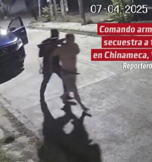 Comando armado secuestra a tres en Chinameca