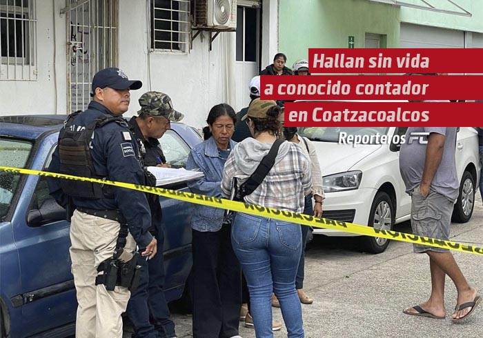 Hallan sin vida y en su despacho al Víctor Vela García, en Coatzacoalcos