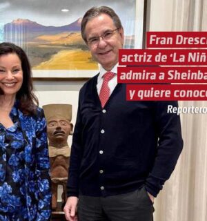 Fran Drescher, actriz de “La Niñera”, admira a Sheinbaum y quiere conocerla