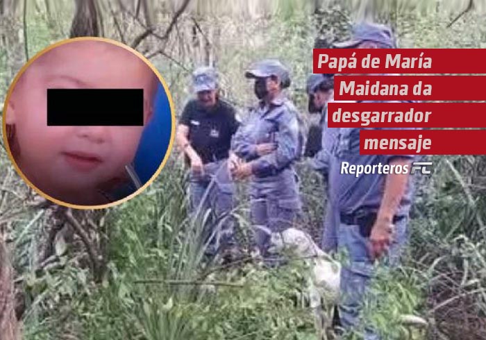 Papá de María Maidana da desgarrador mensaje