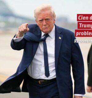Cien días: Trump en problemas