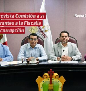 Entrevista Comisión a 21 aspirantes a la Fiscalía Anticorrupción