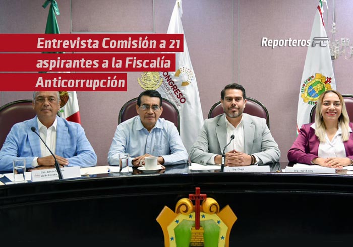 Entrevista Comisión a 21 aspirantes a la Fiscalía Anticorrupción