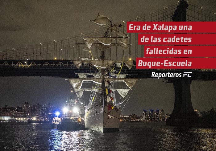 Era de Xalapa una de las cadetes fallecidas en accidente del buque Cuauhtémoc en Nueva York
