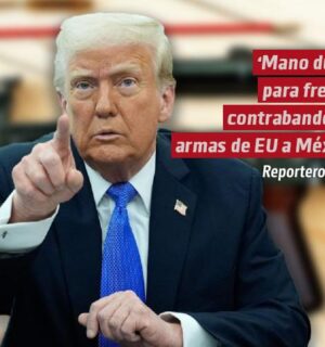 Trump ordena “aplicar mano dura” para frenar tráfico de armas de EU a México