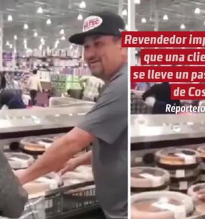 Revendedor impide que una clienta se lleve un pastel de Costco