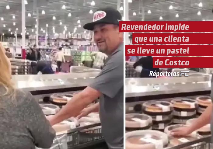 Revendedor impide que una clienta se lleve un pastel de Costco