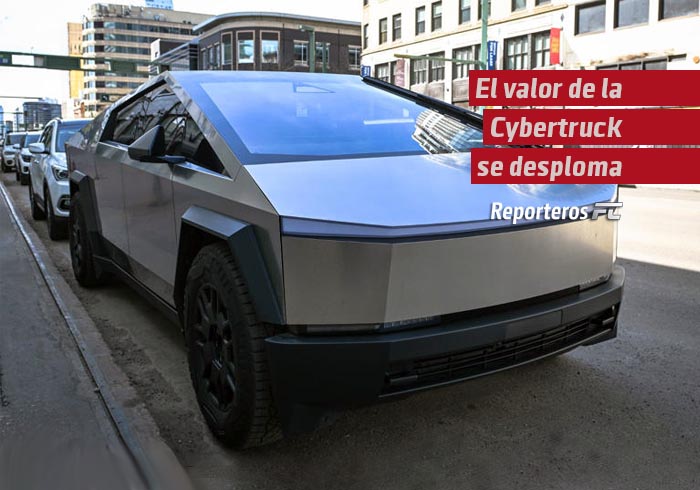 El valor de la Cybertruck se desploma y Tesla ya recibe unidades usadas