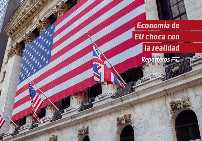 Economía de EU choca con la realidad