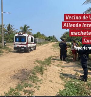 Vecino de Villa Allende intentó machetear a familia de la colonia Playa Azul