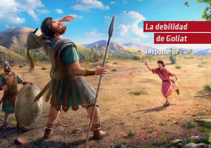 La debilidad de Goliat