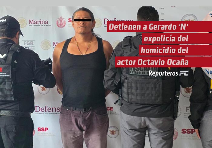 Detienen a Gerardo “N”, expolicía relacionado con el homicidio del actor Octavio Ocaña