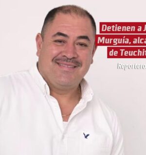 Detienen a José Murguía, alcalde Teuchitlán