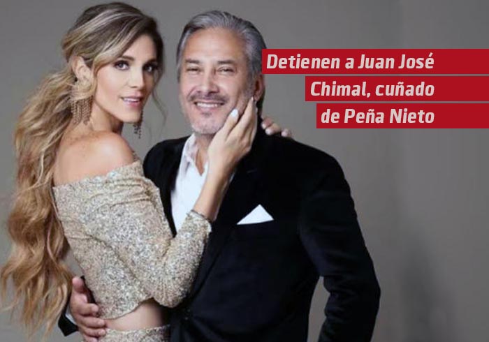 Detienen a Juan José Chimal, exesposo de Natalia Alcocer y cuñado del expresidente Enrique Peña Nieto
