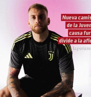 Nueva camiseta de la Juventus causa furor y divide a la afición