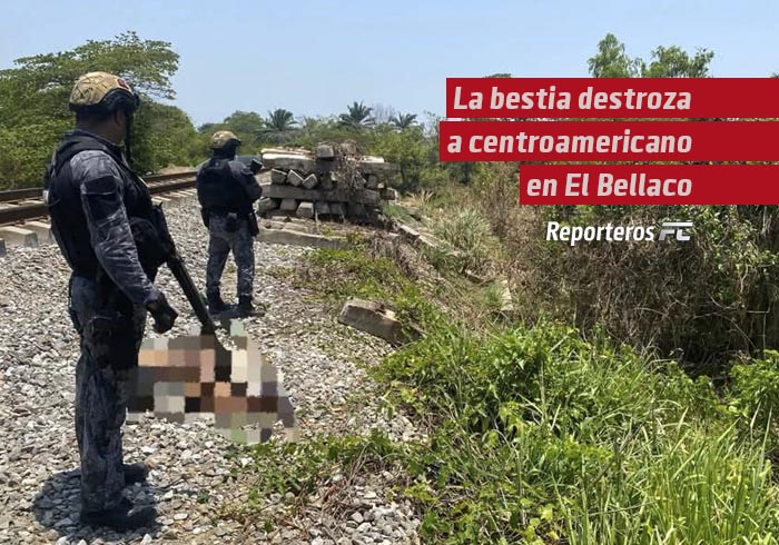 La bestia destroza a centroamericano en El Bellaco