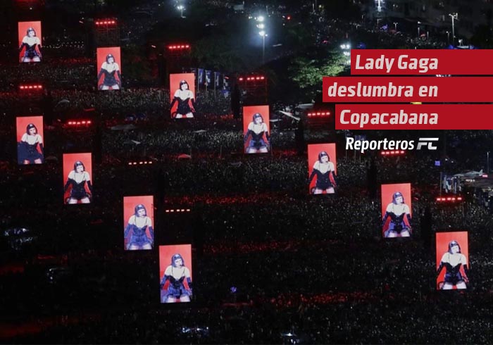 Lady Gaga deslumbra en Copacabana con un concierto para más de 2 millones de fans