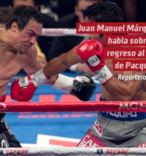 Juan Manuel Márquez rompe el silencio sobre el regreso de Pacquiao