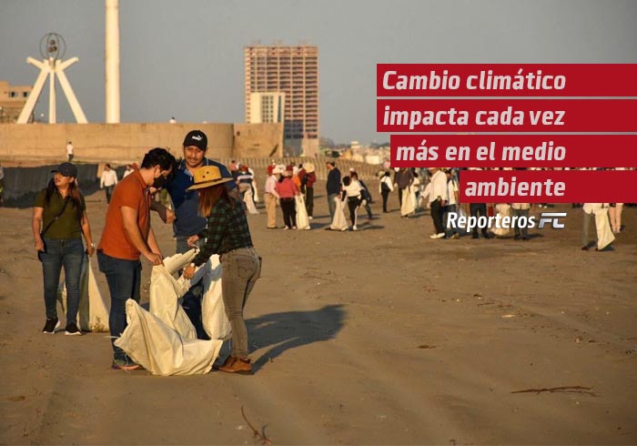 Cambio climático impacta cada vez más en el medio ambiente
