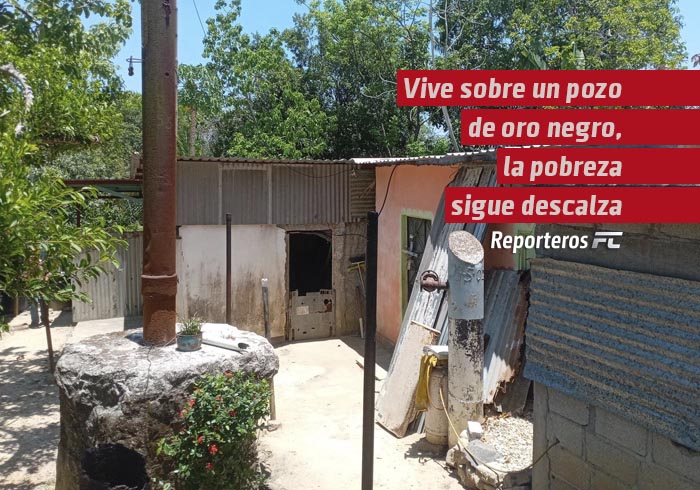 Vive sobre un pozo de oro negro, la pobreza sigue descalza