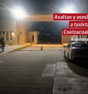 Asaltan y asesinan a taxista en Coatzacoalcos