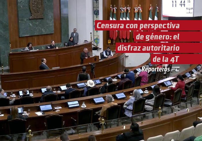 Censura con perspectiva de género: el disfraz autoritario de la 4T