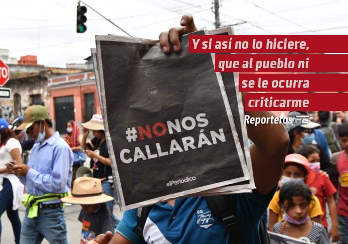 Y si así no lo hiciere, que al pueblo ni se le ocurra criticarme