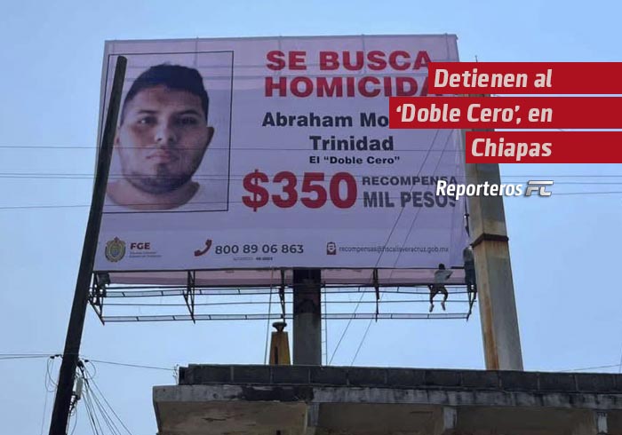 Detienen a «El Doble Cero»; en Chiapas