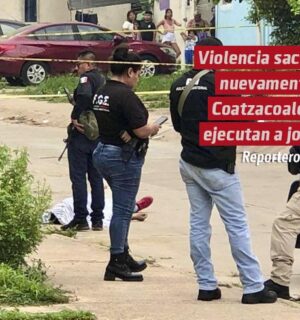Violencia sacude nuevamente a Coatzacoalcos: ejecutan a joven en Villas Santa Martha