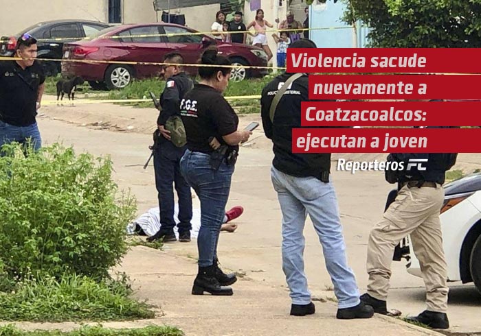 Violencia sacude nuevamente a Coatzacoalcos: ejecutan a joven en Villas Santa Martha