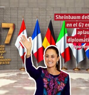 Sheinbaum debuta en el G7 entre aplausos diplomáticos y una bomba migratoria