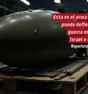 Esta es el arma que puede definir la guerra entre Israel e Irán: la bomba GBU-57