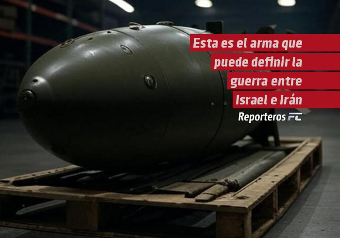 Esta es el arma que puede definir la guerra entre Israel e Irán: la bomba GBU-57