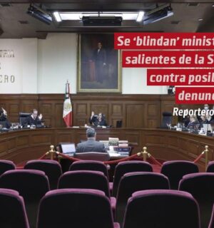 Se “blindan” ministros salientes de la SCJN contra posibles denuncias