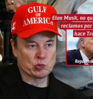 Elon Musk: “No quiero que me reclamen por lo que está haciendo Donald Trump”