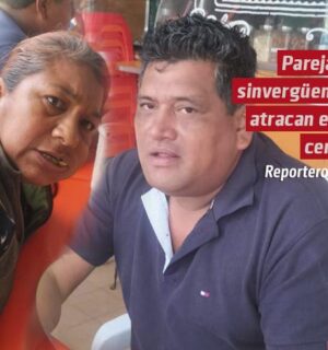 Pareja de sinvergüenzas atracan en el centro de Coatzacoalcos