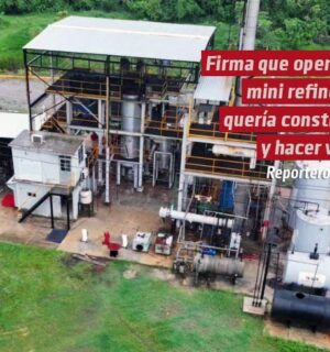 Firma que operaba mini refinería quería construir y hacer vino