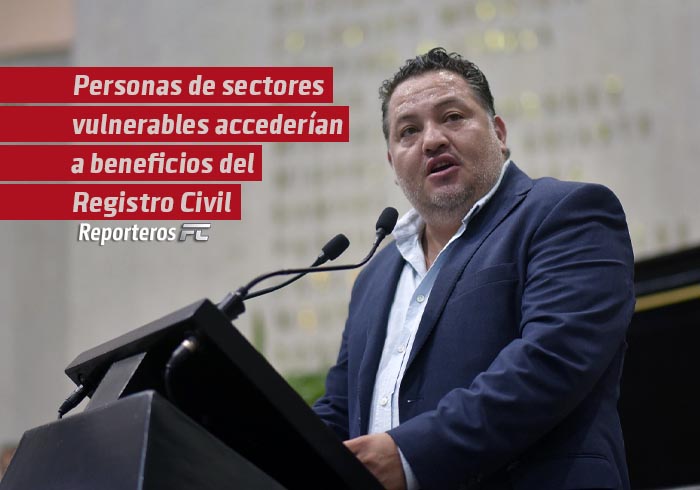 Personas de sectores vulnerables accederían a beneficios del Registro Civil