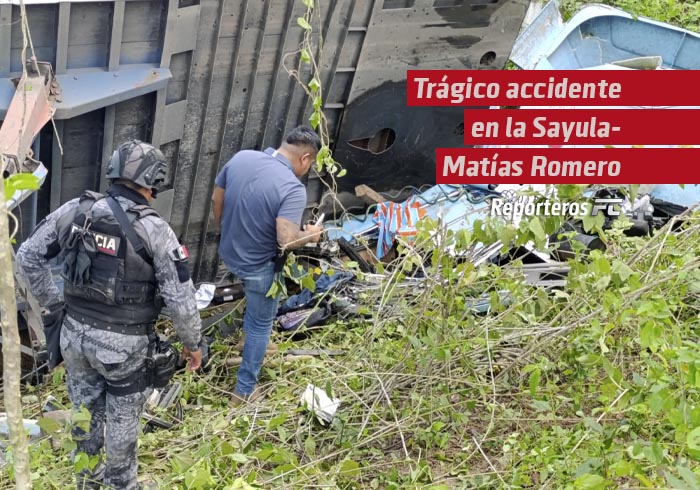 Trágico accidente en la Sayula-Matías Romero deja un trailero fallecido