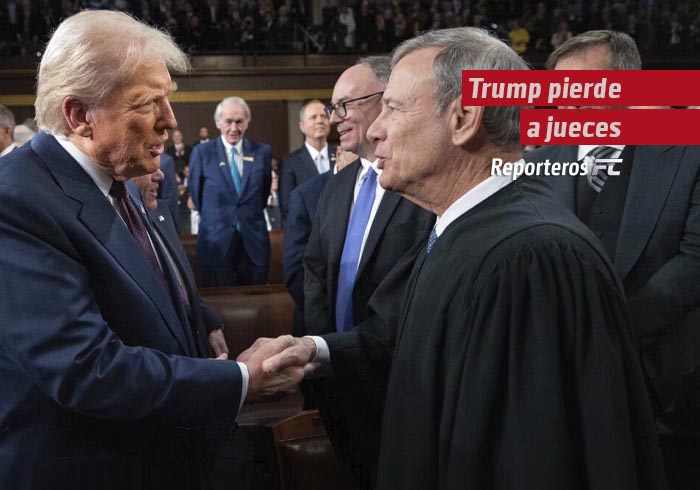 Trump pierde a jueces