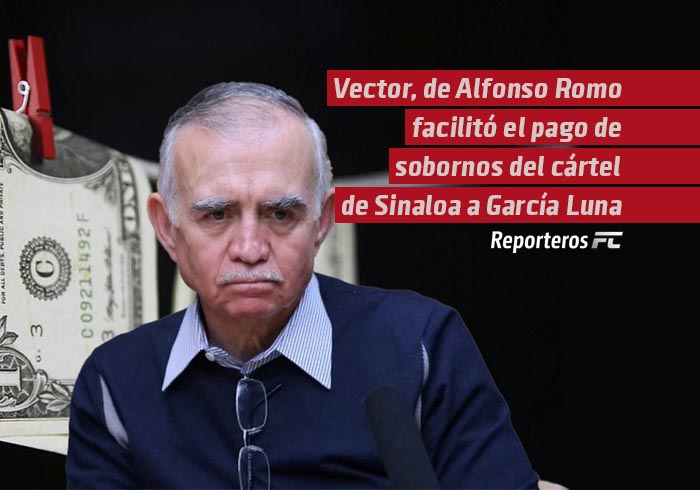 Vector, de Alfonso Romo, facilitó el pago de sobornos del Cártel de Sinaloa a García Luna: FinCEN
