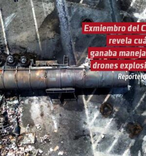 Exmiembro del CJNG revela cuánto ganaba manejando drones explosivos