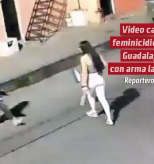 Video capta feminicidio en Guadalajara