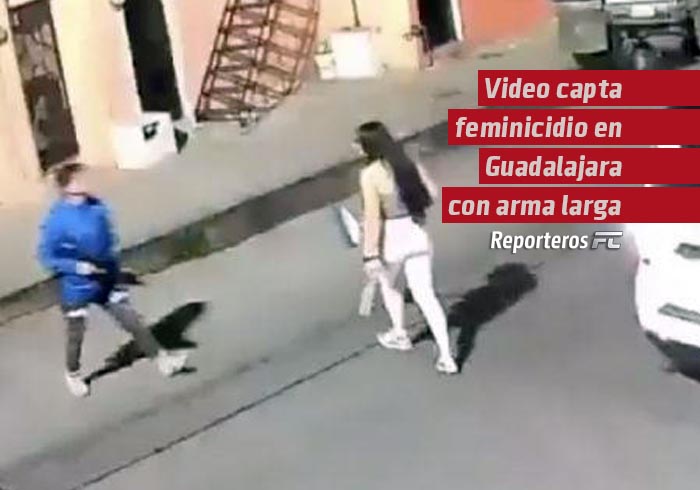 Video capta feminicidio en Guadalajara